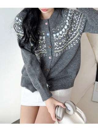 Nordic Knit Cardigan