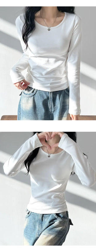 Fleece Long Sleeve Tee