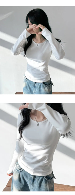 Fleece Long Sleeve Tee