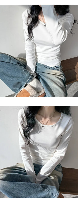 Fleece Long Sleeve Tee