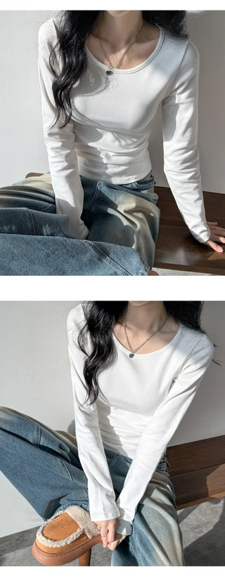 Fleece Long Sleeve Tee