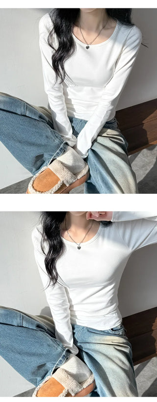 Fleece Long Sleeve Tee