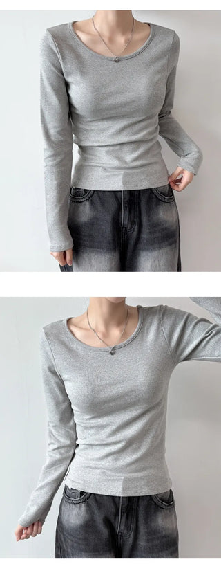 Fleece Long Sleeve Tee
