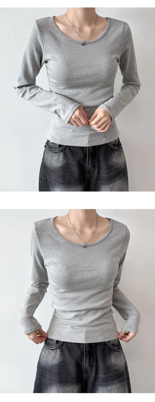 Fleece Long Sleeve Tee