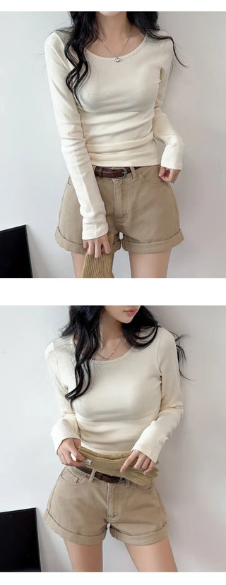 Fleece Long Sleeve Tee