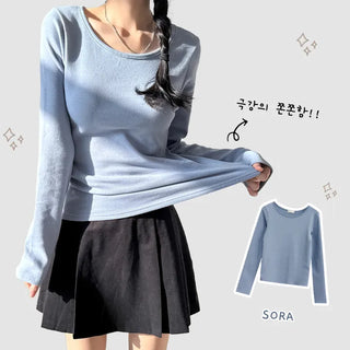 Fleece Long Sleeve Tee