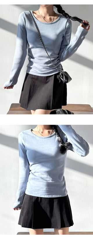Fleece Long Sleeve Tee