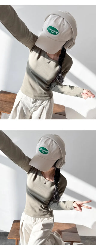 Fleece Long Sleeve Tee