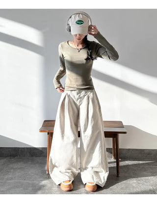 Fleece Long Sleeve Tee