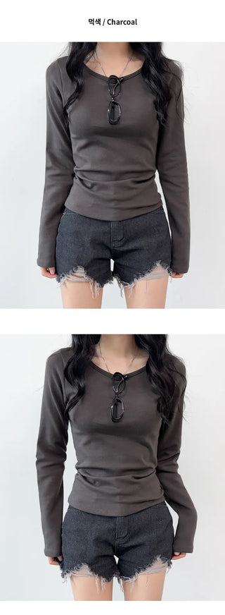 Fleece Long Sleeve Tee
