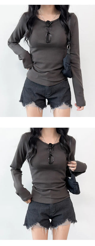 Fleece Long Sleeve Tee