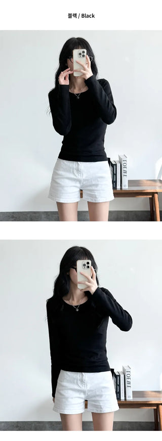 Fleece Long Sleeve Tee