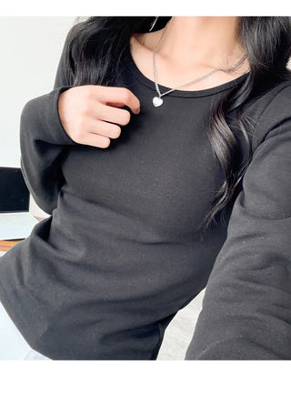 Fleece Long Sleeve Tee