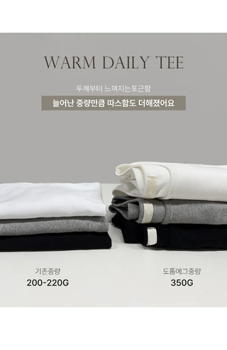 Fleece Long Sleeve Tee