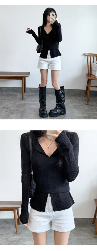 Wool Cardigan Set