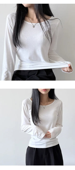 Fleece Long Sleeve Tee