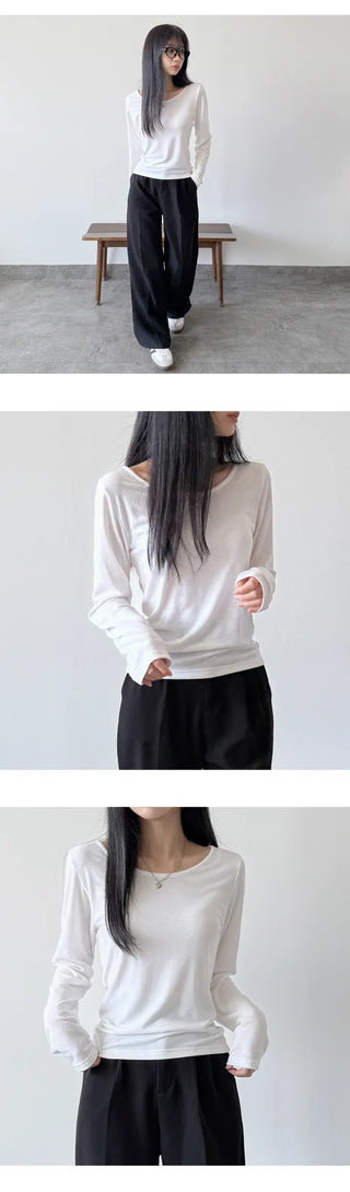 Fleece Long Sleeve Tee