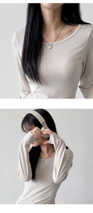 Fleece Long Sleeve Tee