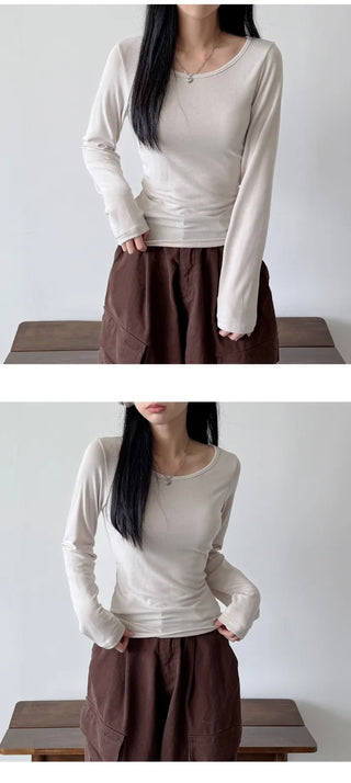 Fleece Long Sleeve Tee