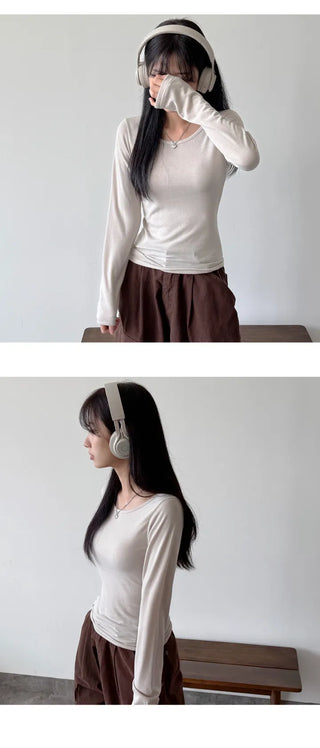 Fleece Long Sleeve Tee