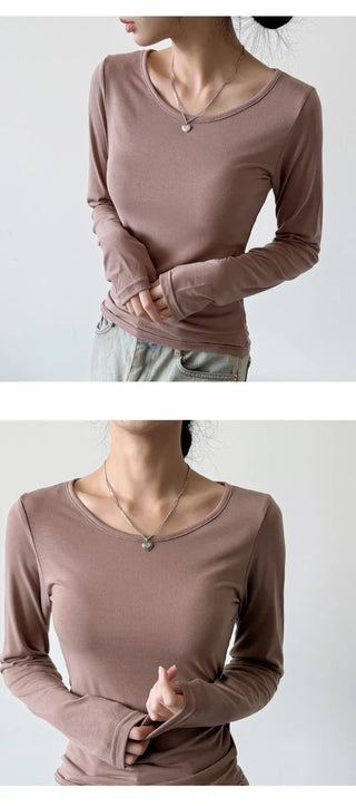 Fleece Long Sleeve Tee