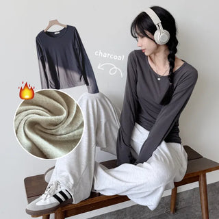 Fleece Long Sleeve Tee