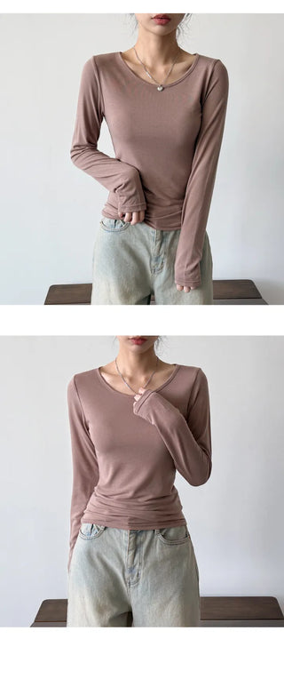 Fleece Long Sleeve Tee