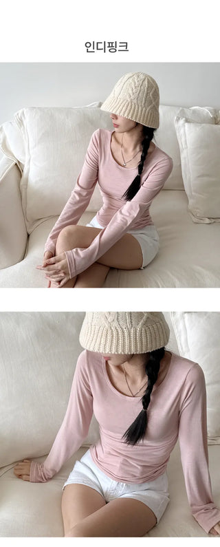 Fleece Long Sleeve Tee