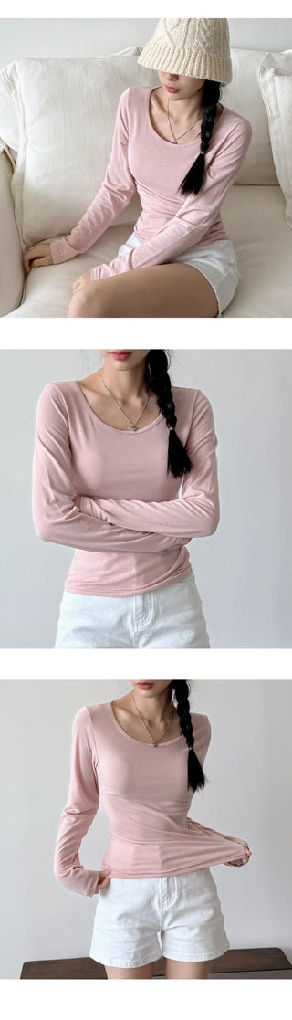 Fleece Long Sleeve Tee
