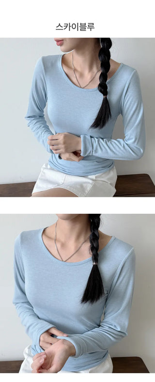 Fleece Long Sleeve Tee