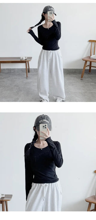 Fleece Long Sleeve Tee