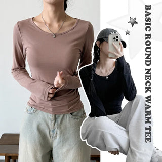 Fleece Long Sleeve Tee