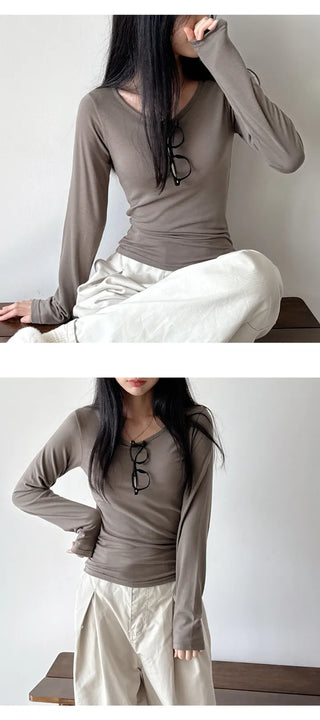 Fleece Long Sleeve Tee