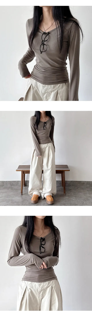 Fleece Long Sleeve Tee