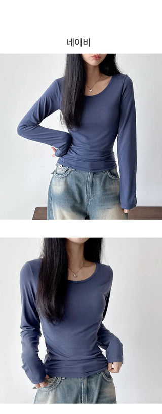 Fleece Long Sleeve Tee