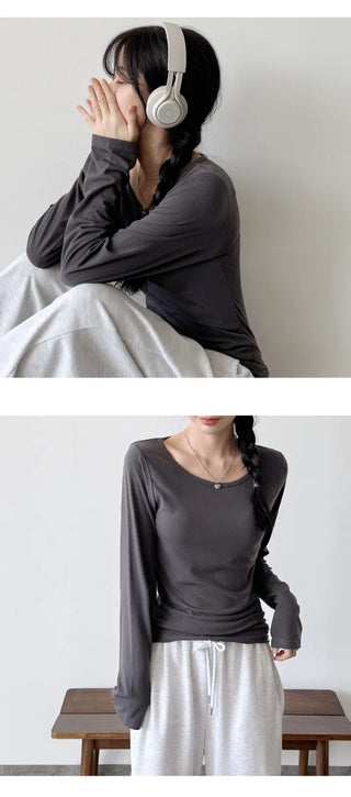 Fleece Long Sleeve Tee