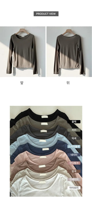 Fleece Long Sleeve Tee