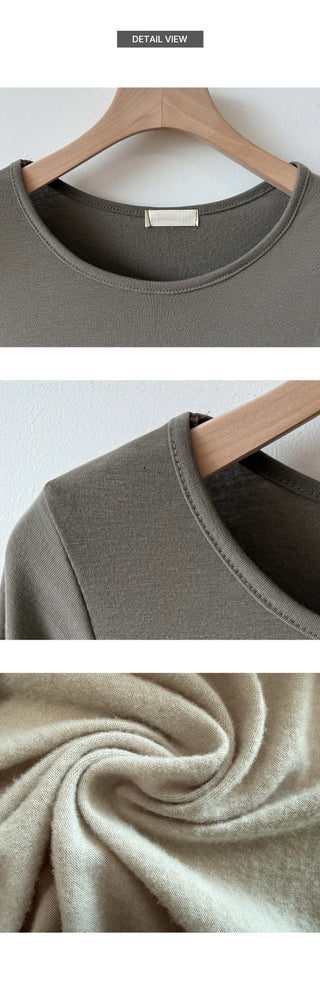 Fleece Long Sleeve Tee