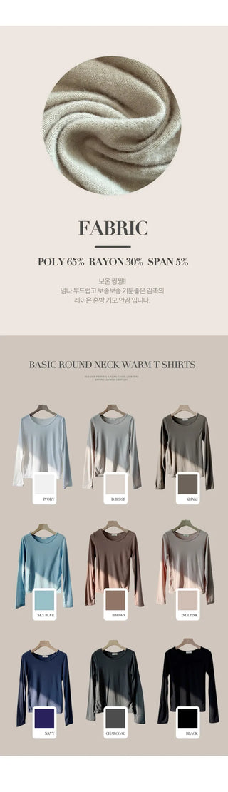 Fleece Long Sleeve Tee