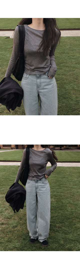 Daily Wide Denim Pants