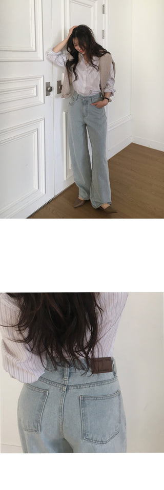 Daily Wide Denim Pants