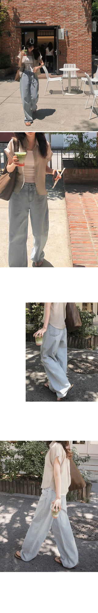 Daily Wide Denim Pants