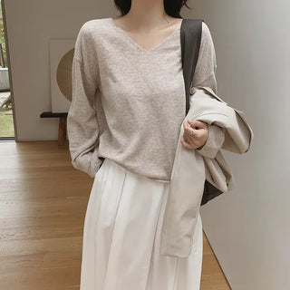 (8 colors) Cashmere Wool Knit