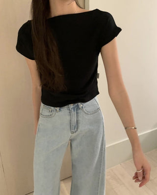 Backless lace Top