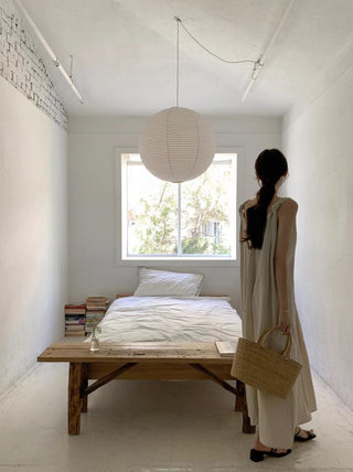 V-neck suspender dress