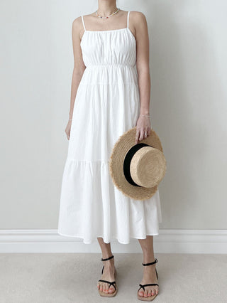 Squared collar dress