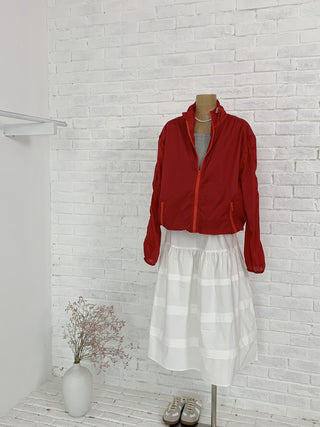 Nylon windbreaker