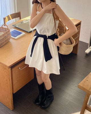 Butterfly strap dress