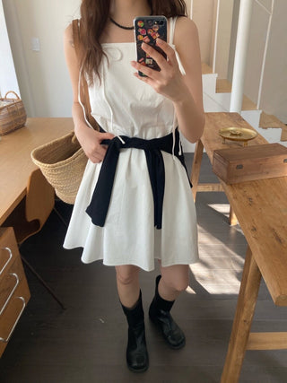 Butterfly strap dress