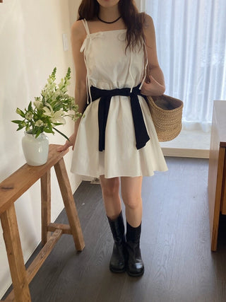 Butterfly strap dress